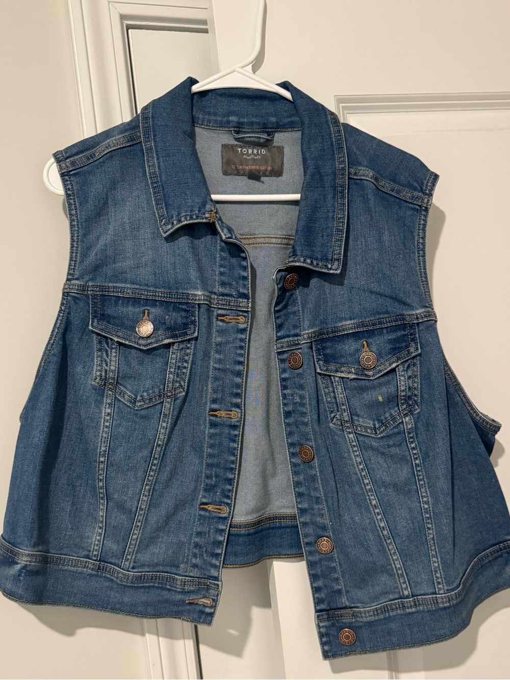 Torrid Jean Vest